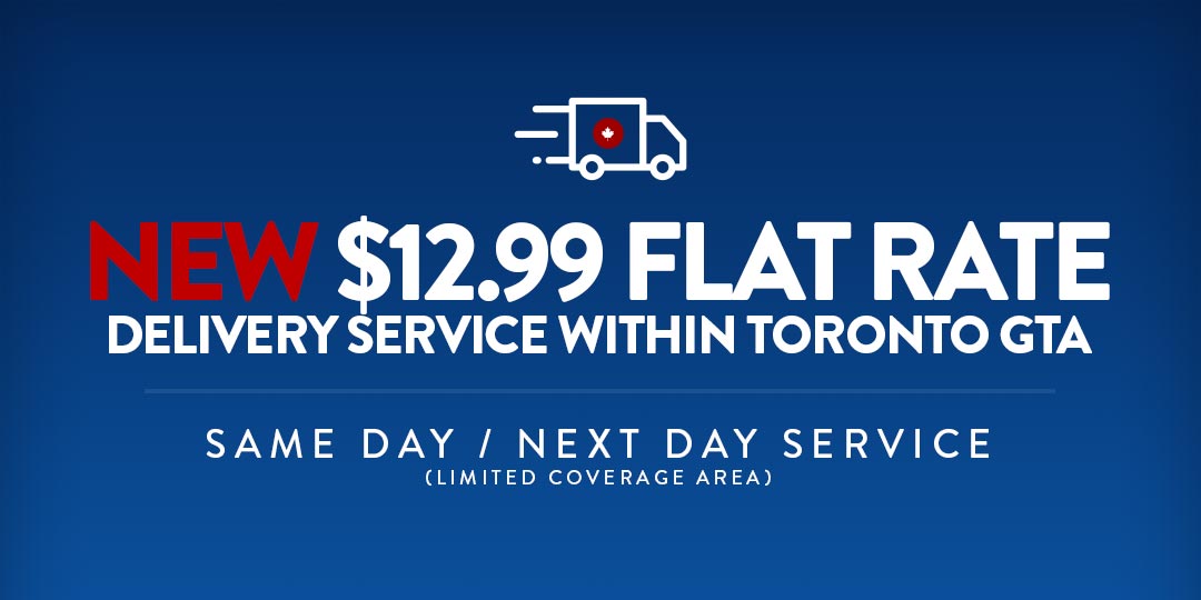$8.95 Flat Rate Delivery Service within Toronto GTA